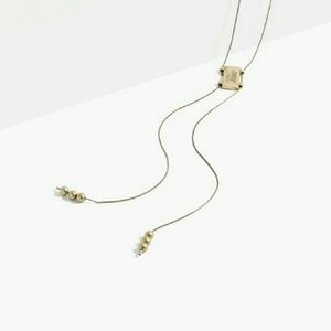 Madewell Hillstack Bolo Necklace